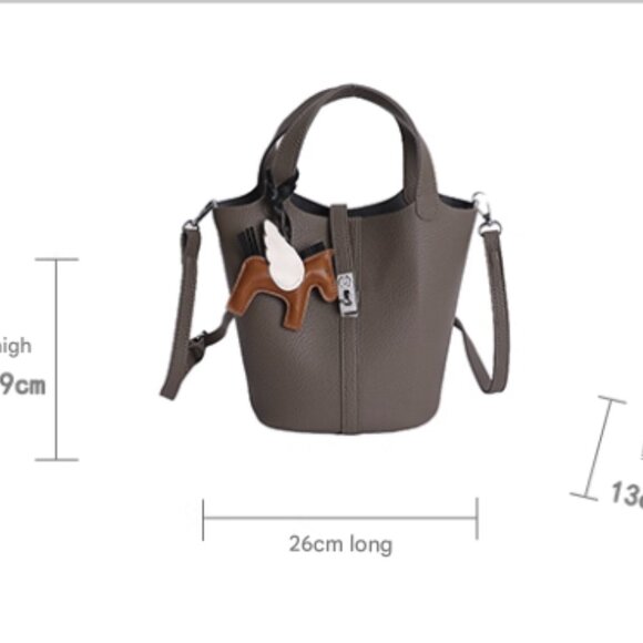 Classic Mini Top Handle Bucket Bag - Picture 8 of 8